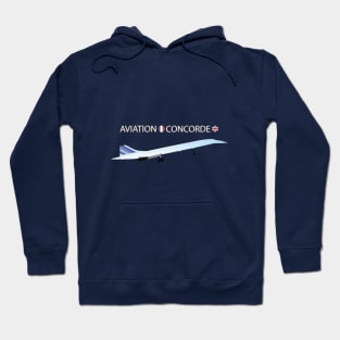 Concorde Turbojet-powered Supersonic Airliner Hoodie